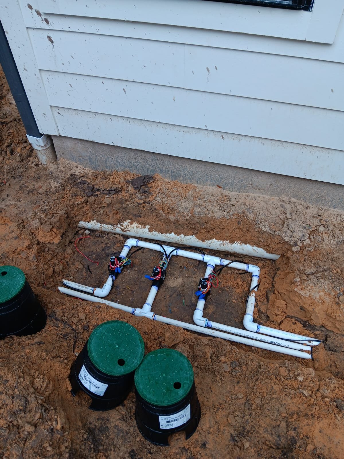 Sprinkler installation